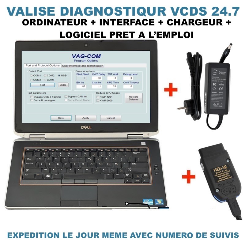 Valise Diagnostique VCDS 24.7 Valise Diagnostique VCDS 24.7