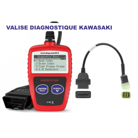 Valise diagnostique moto KAWASAKI