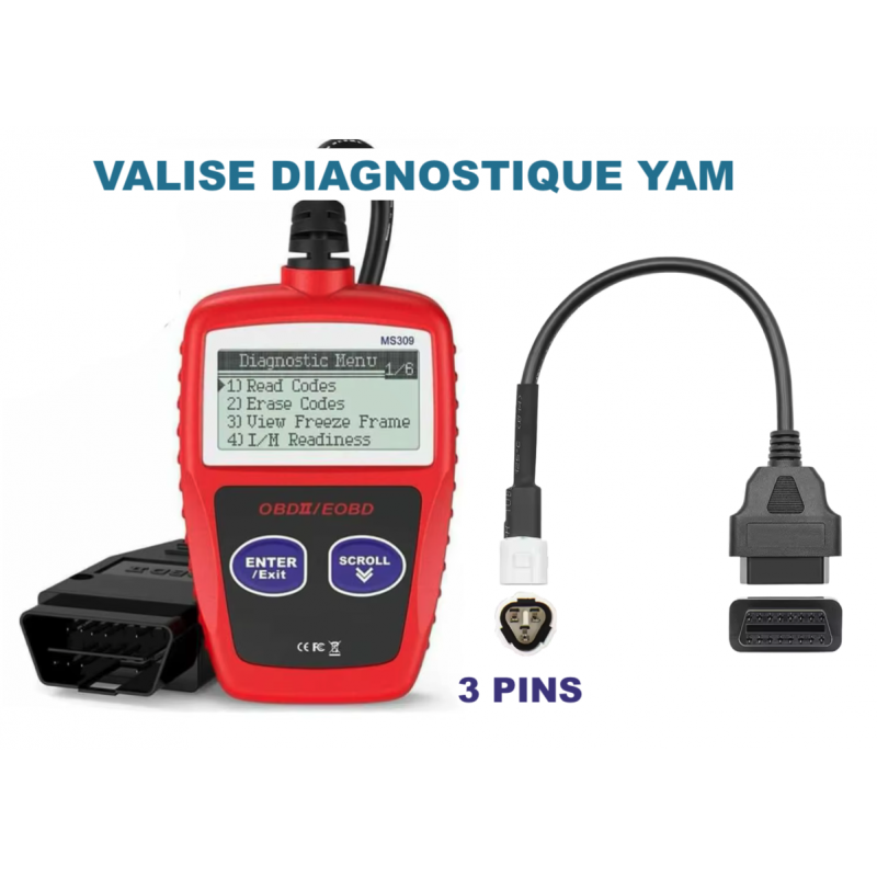 Valise diagnostique moto YAM-AHA Valise diagnostique moto YAM-AHA