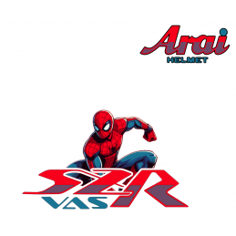 Stickers Arai Spiderman