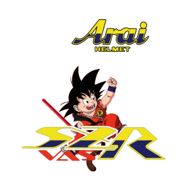 Stickers Arai DBZ