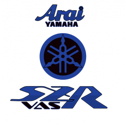 Stickers Arai Yamaha