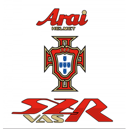 Stickers Arai Portugal