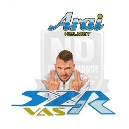 copy of Stickers Arai PNL