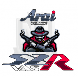 copy of Stickers Arai PNL