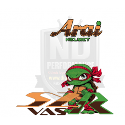 Stickers Arai Tortue Ninja