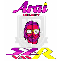 copy of Stickers Arai PNL