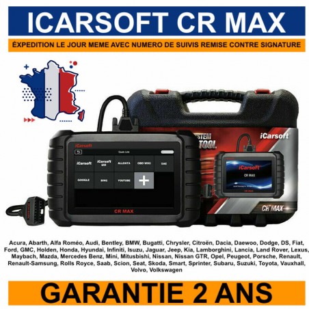 Valise Diagnostic Multimarques iCarsoft CR Max