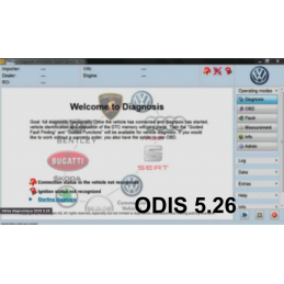 Logiciel Odis 5.26