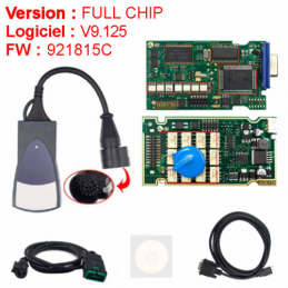 *NOUVEAU* Diagbox Full Chip 9.125/9.91 - Diagnostic for Peugeot Citroën DS Opel