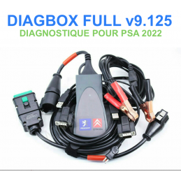 *NOUVEAU* Diagbox Full Chip 9.125/9.91 - Diagnostic for Peugeot Citroën DS Opel