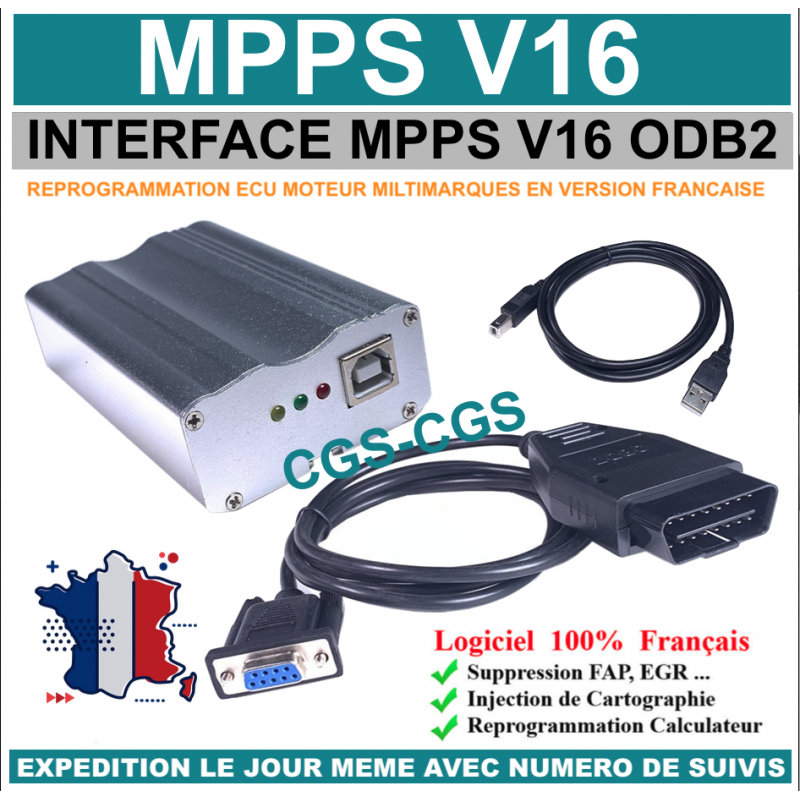 Interface MPPS V3.0 PROFESSIONNEL MPPS V16 TUNING