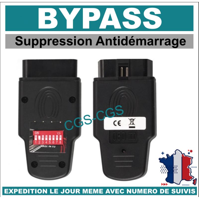 BY PASS DESACTIVATION ANTI DEMARRAGE REPROGRAMMATION POUR AUDI GOLF SEAT VAG