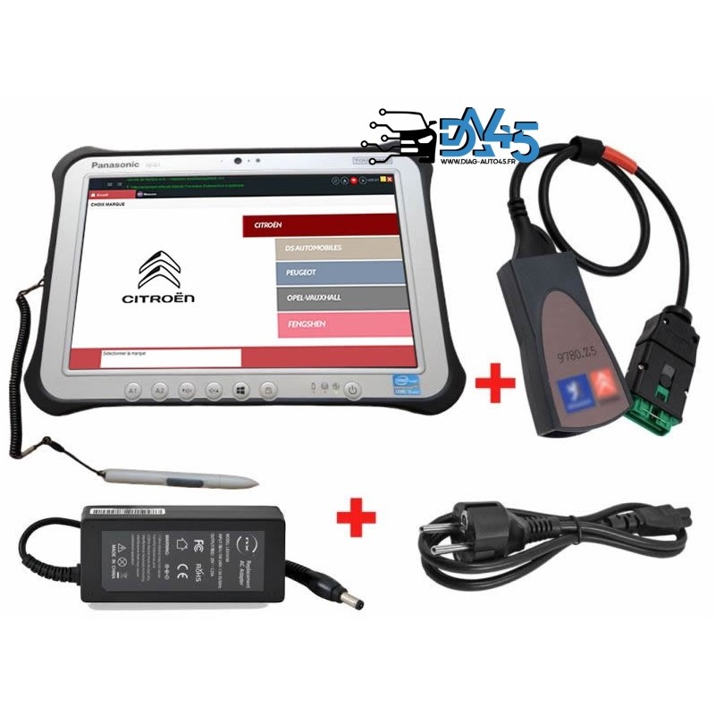 VALISE DIAGNOSTIQUE PSA DIAGBOX 9.91