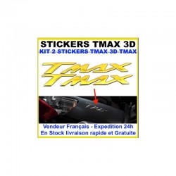 Stickers Tmax 3D Gold